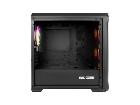 Obudowa NATEC Genesis Irid 503 ARGB NPC-1559 (Micro ATX. Mini ITX; kolor czarny) Obudowa NATEC Genesis Irid 503 ARGB NPC-1559 (Micro ATX. Mini ITX; kolor czarny)