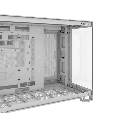 2500X Tempered Glass mATX Mid-Tower, White 2500X Tempered Glass mATX Mid-Tower, White