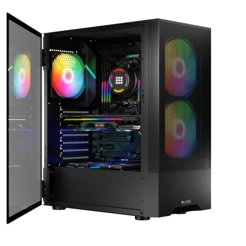 LOGIC OBUDOWA ARYA ARGB MIDI USB 3.0 BLACK LOGIC OBUDOWA ARYA ARGB MIDI USB 3.0 BLACK