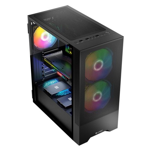 LOGIC OBUDOWA ARYA ARGB MIDI USB 3.0 BLACK LOGIC OBUDOWA ARYA ARGB MIDI USB 3.0 BLACK