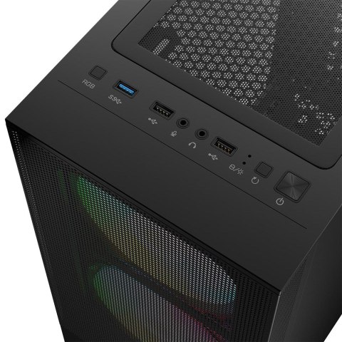 LOGIC OBUDOWA ARYA ARGB MIDI USB 3.0 BLACK LOGIC OBUDOWA ARYA ARGB MIDI USB 3.0 BLACK