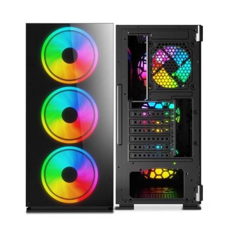 SAVIO OBUDOWA PC PRIME X1 ARGB GLASS SAVGC-PRIMEX1 SAVIO OBUDOWA PC PRIME X1 ARGB GLASS SAVGC-PRIMEX1