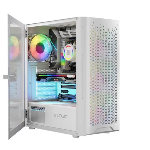 LOGIC OBUDOWA ARAMIS ARGB MIDI USB 3.0 WHITE (WYPRZEDAŻ) LOGIC OBUDOWA ARAMIS ARGB MIDI USB 3.0 WHITE (WYPRZEDAŻ)