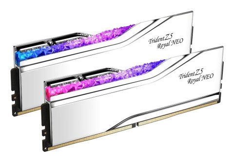 G.SKILL TRIDENT Z5 ROYAL RGB DDR5 2X32GB 6000MHZ CL30-36 NEO F5-6000J3036G32GX2-TR5NS G.SKILL TRIDENT Z5 ROYAL RGB DDR5 2X32GB 6000MHZ CL30-36 NEO F5-6000J3036G32GX2-TR5NS