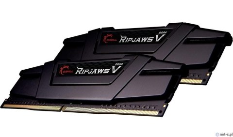 Zestaw pamięci G.SKILL RipjawsV F4-3600C16D-16GVKC (DDR4 DIMM; 2 x 8 GB; 3600 MHz; CL16) Zestaw pamięci G.SKILL RipjawsV F4-3600C16D-16GVKC (DDR4 DIMM; 2 x 8 GB; 3600 MHz; CL16)