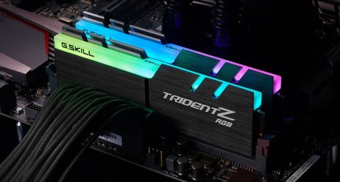 Zestaw pamięci G.SKILL TridentZ RGB F4-3600C16D-16GTZRC (DDR4 DIMM; 2 x 8 GB; 3600 MHz; CL16) Zestaw pamięci G.SKILL TridentZ RGB F4-3600C16D-16GTZRC (DDR4 DIMM; 2 x 8 GB; 3600 MHz; CL16)