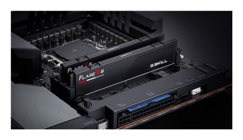 G.SKILL FLARE X5 AMD DDR5 2X32GB 5200MHZ CL40 EXPO BLACK F5-5200J4040A32GX2-FX5 G.SKILL FLARE X5 AMD DDR5 2X32GB 5200MHZ CL40 EXPO BLACK F5-5200J4040A32GX2-FX5