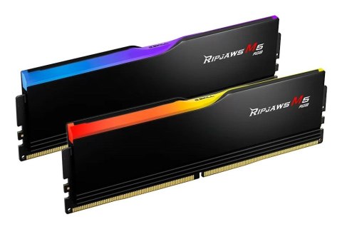 G.SKILL RIPJAWS M5 RGB DDR5 2X48GB 5200MHZ CL40 XMP3 BLACK F5-5200J4040A48GX2-RM5RK G.SKILL RIPJAWS M5 RGB DDR5 2X48GB 5200MHZ CL40 XMP3 BLACK F5-5200J4040A48GX2-RM5RK