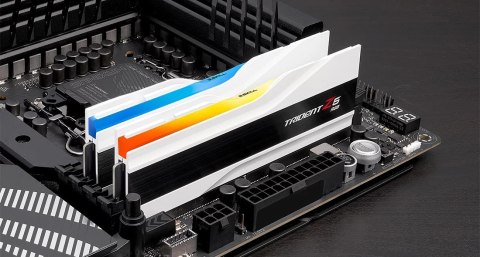 G.SKILL TRIDENT Z5 RGB DDR5 2X32GB 6400MHZ CL32 XMP3 WHITE F5-6400J3239G32GX2-TZ5RW G.SKILL TRIDENT Z5 RGB DDR5 2X32GB 6400MHZ CL32 XMP3 WHITE F5-6400J3239G32GX2-TZ5RW