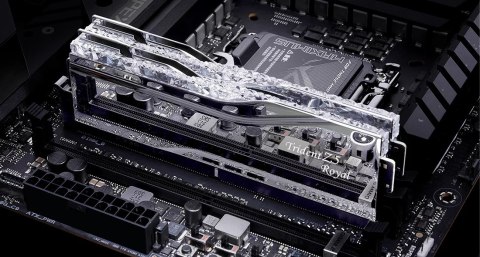G.SKILL TRIDENT Z5 ROYAL RGB DDR5 2X16GB 6400MHZ CL30 SILVER F5-6400J3039G16GX2-TR5S G.SKILL TRIDENT Z5 ROYAL RGB DDR5 2X16GB 6400MHZ CL30 SILVER F5-6400J3039G16GX2-TR5S