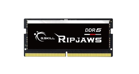 G.SKILL RIPJAWS SO-DIMM DDR5 16GB 4800MHZ CL34-34 1,1V F5-4800S3434A16GX1-RS G.SKILL RIPJAWS SO-DIMM DDR5 16GB 4800MHZ CL34-34 1,1V F5-4800S3434A16GX1-RS