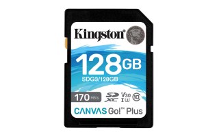 KINGSTON SDXC Canvas Go Plus 170R C10 UHS-I U3 V30 128GB