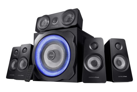 Zestaw głośników komputerowych TRUST GXT 658 Tytan Black Zestaw głośników komputerowych TRUST GXT 658 Tytan Black
