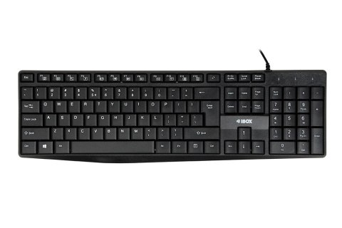 IBOX KLAWIATURA PRZEWODOWA ERIS, BLACK IBOX KLAWIATURA PRZEWODOWA ERIS, BLACK