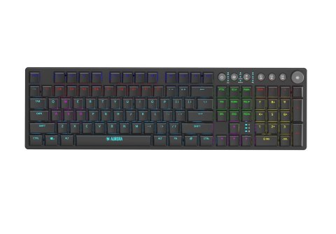 KLAWIATURA I-BOX AURORA K-6 RGB, MECHANICZNA, RED SWITCH, LOW PROFILE GAMING KLAWIATURA I-BOX AURORA K-6 RGB, MECHANICZNA, RED SWITCH, LOW PROFILE GAMING