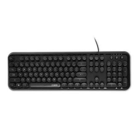 Klawiatura IBOX PULSAR IKS620 (USB 2.0; (US); kolor czarny) Klawiatura IBOX PULSAR IKS620 (USB 2.0; (US); kolor czarny)