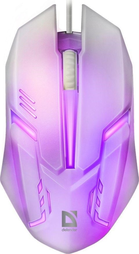 DEFENDER MYSZ CYBER MB-560L 7 KOLORÓW 1200DPI 3P BIAŁA 52561 DEFENDER MYSZ CYBER MB-560L 7 KOLORÓW 1200DPI 3P BIAŁA 52561