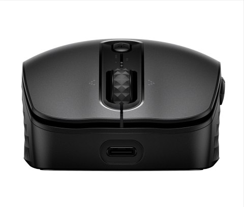 Mysz HP 690 Qi-Charging Rechargeable Wireless Mouse Black bezprzewodowa z akumulatorem czarna 7M1D4AA Mysz HP 690 Qi-Charging Rechargeable Wireless Mouse Black bezprzewodowa z akumulatorem czarna 7M1D4AA