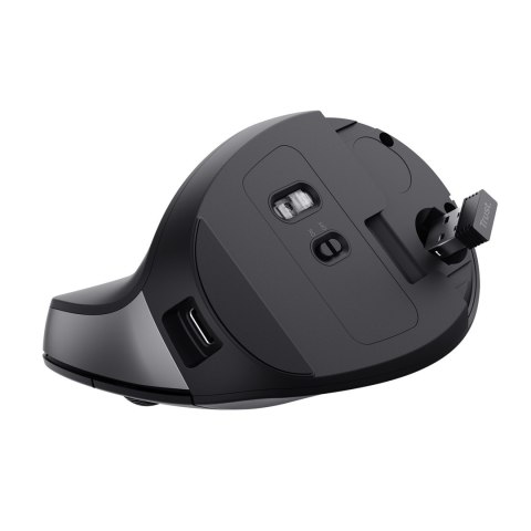 Mysz TRUST BAYO II ERGONOMIC WIRELESS MOUSE BLK (25145) Mysz TRUST BAYO II ERGONOMIC WIRELESS MOUSE BLK (25145)
