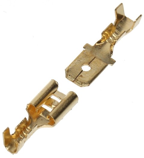 KONEKTOR ŻEŃSKI KSG-6.3/2.5*P100 KONEKTOR ŻEŃSKI KSG-6.3/2.5*P100