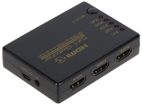 PRZEŁĄCZNIK HDMI-SW-5/1P PRZEŁĄCZNIK HDMI-SW-5/1P