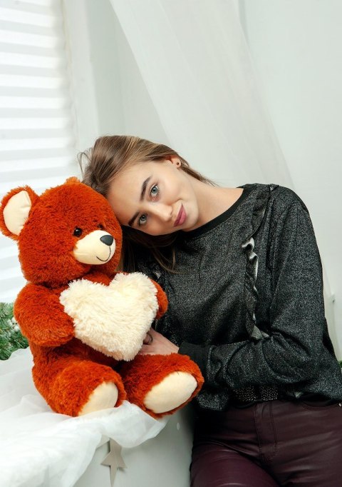 Miś FRANK 50cm brązowy Miś FRANK 50cm brązowy