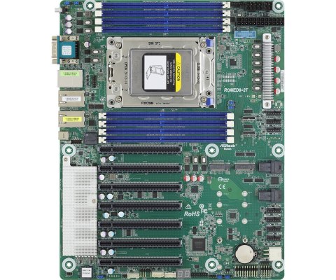 Płyta główna ASRock ROMED8-2T 1x SP3 AMD Epyc 7000 SoC (SATA, NVMe, 2xM.2, 2x10GbE, IPMI) Płyta główna ASRock ROMED8-2T 1x SP3 AMD Epyc 7000 SoC (SATA, NVMe, 2xM.2, 2x10GbE, IPMI)