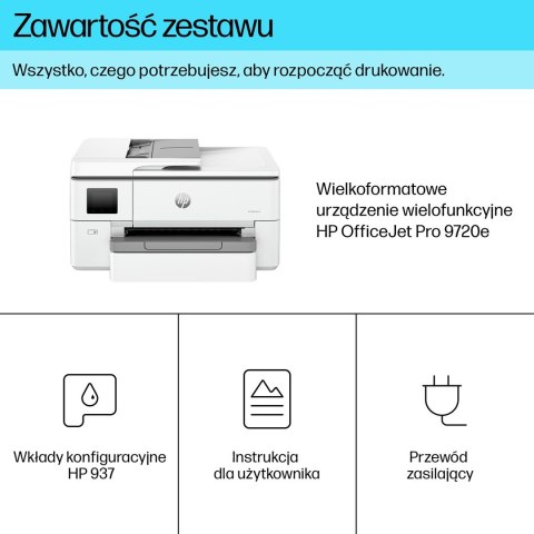 Urządzenie wielofunkcyjne HP OfficeJet Pro 9720e Urządzenie wielofunkcyjne HP OfficeJet Pro 9720e