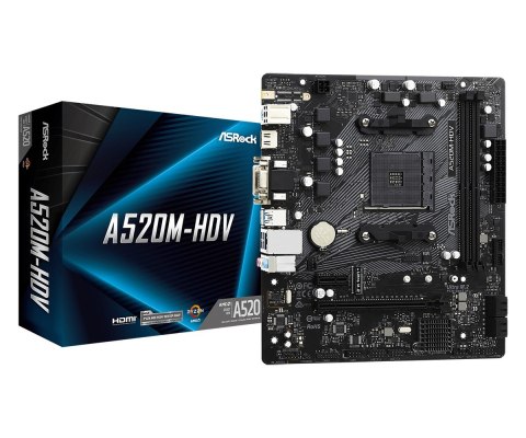 Płyta główna Asrock A520M-HDV Płyta główna Asrock A520M-HDV