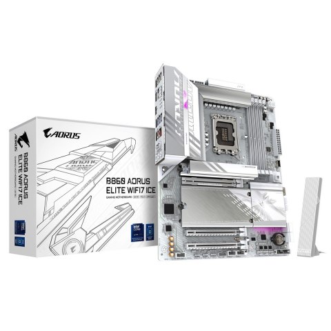 Płyta główna Gigabyte B860 AORUS ELITE WF7 ICE Płyta główna Gigabyte B860 AORUS ELITE WF7 ICE