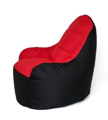 Pufa worek sako BOSS czarny-czerwony XXL 140x90 Pufa worek sako BOSS czarny-czerwony XXL 140x90