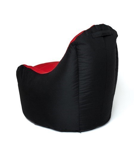 Pufa worek sako BOSS czarny-czerwony XXL 140x90 Pufa worek sako BOSS czarny-czerwony XXL 140x90