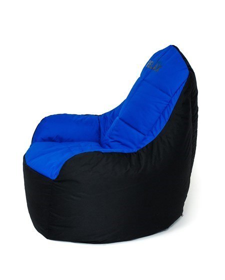 Pufa worek sako BOSS czarny-niebieski XXL 140x90 Pufa worek sako BOSS czarny-niebieski XXL 140x90