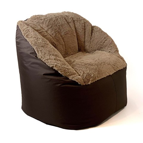 Pufa worek sako FLUFFY cappuccino XXL 140x90 Pufa worek sako FLUFFY cappuccino XXL 140x90