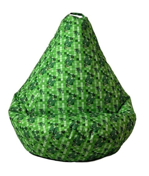 Pufa worek sako GRUSZA DRUK minecraft XXL 140x100 Pufa worek sako GRUSZA DRUK minecraft XXL 140x100