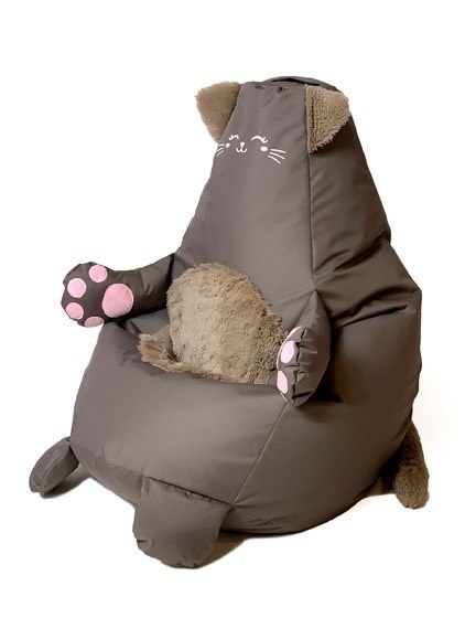 Pufa worek sako KOTEK brązowy XL 130x90 Pufa worek sako KOTEK brązowy XL 130x90