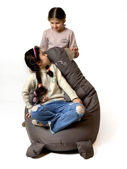 Pufa worek sako KOTEK brązowy XL 130x90 Pufa worek sako KOTEK brązowy XL 130x90