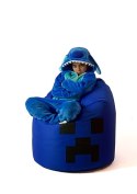 Pufa worek sako MINECRAFT niebieski XXL 110x90