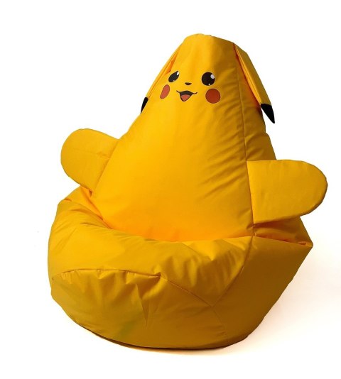 Pufa worek sako PIKACHU żółty XL 130x90 Pufa worek sako PIKACHU żółty XL 130x90