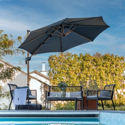 Parasol ogrodowy ROMA S antracyt Parasol ogrodowy ROMA S antracyt
