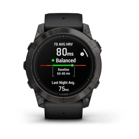 Garmin EPIX PRO g2 51mm Sapphire Carbon Gray DLC Titanium Black Garmin EPIX PRO g2 51mm Sapphire Carbon Gray DLC Titanium Black