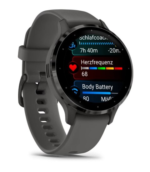 Zegarek Garmin Venu 3S Pebble Grey Zegarek Garmin Venu 3S Pebble Grey