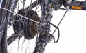 JOBOBIKE Sam - Składany Rower Elektryczny Miejski Dla Seniora 250W Szary