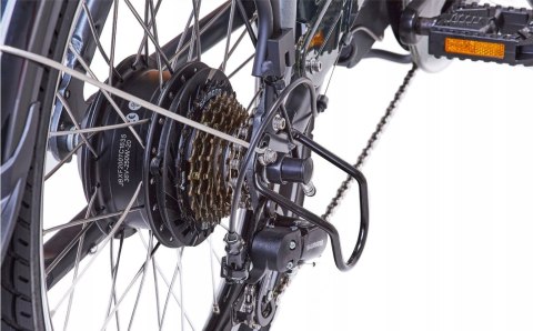 JOBOBIKE Sam - Składany Rower Elektryczny Miejski Dla Seniora 250W Szary JOBOBIKE Sam - Składany Rower Elektryczny Miejski Dla Seniora 250W Szary