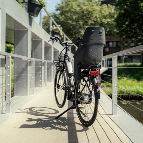 URBAN IKI Tylny fotelik na ramę U-me kolor BLACK/BLACK URBAN IKI Tylny fotelik na ramę U-me kolor BLACK/BLACK