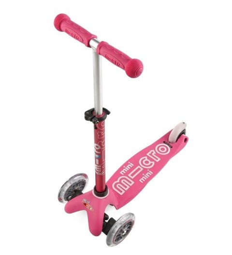 Micro Trójkołowa hulajnoga/jeździk Mini 3w1 Deluxe Pink Micro Trójkołowa hulajnoga/jeździk Mini 3w1 Deluxe Pink
