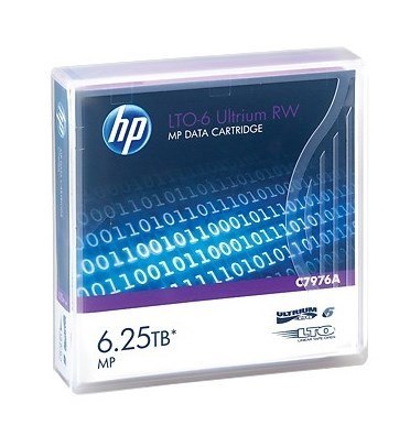 HPE LTO-6 Ultrium 6.25TB RW Data Tape HPE LTO-6 Ultrium 6.25TB RW Data Tape