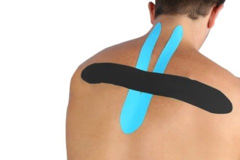 KINESIO TAPE Taśma do kinesiotapingu (niebieska) KINESIO TAPE Taśma do kinesiotapingu (niebieska)