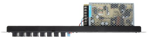 PATCH PANEL 8-PORTOWY Z ZASILACZEM ZR48-158/POE-8 48 V DC 3.3 A
