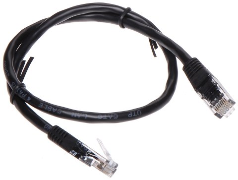 PATCHCORD RJ45/6/0.5-BLACK 0.5 m PATCHCORD RJ45/6/0.5-BLACK 0.5 m
